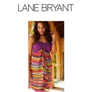 💜💯DRESS-Tube-Tropical-Purple-Multi-14/16💕😍